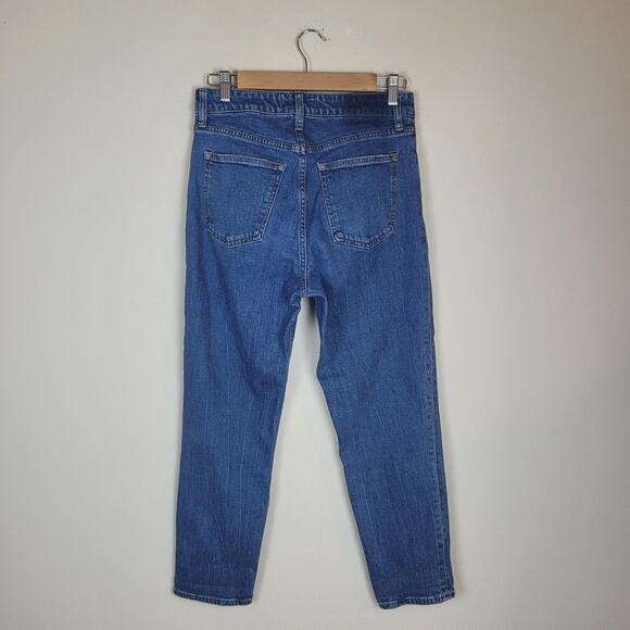 Abercrombie & Fitch Jeans Womens 28 6 Blue Denim The Mom High Rise Pants Casual - Picture 3 of 8